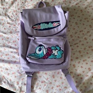 Disney Stitch Lavender Backpack